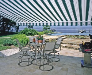 Freestanding awnings and custom residential awning designs