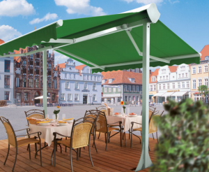 The Shadespot is a beautiful option commonly used for patios, decks, outdoor cafes, break areas, and restaurants. 