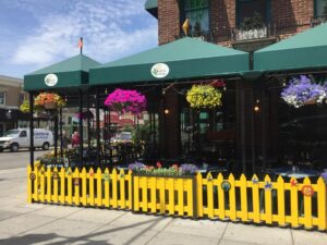 carroll architectural shade restaurant awning