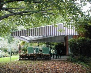 carroll architectural shade awnings during fall and winter