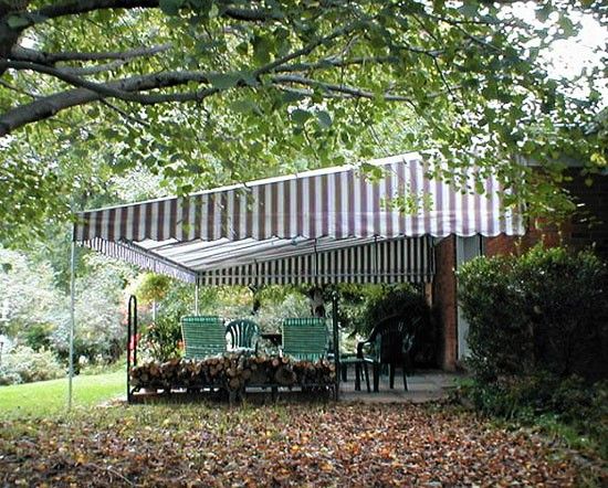 carroll architectural shade awnings during fall and winter