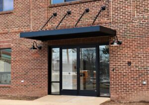 carroll architectural shade flat metal canopies in Gaithersburg