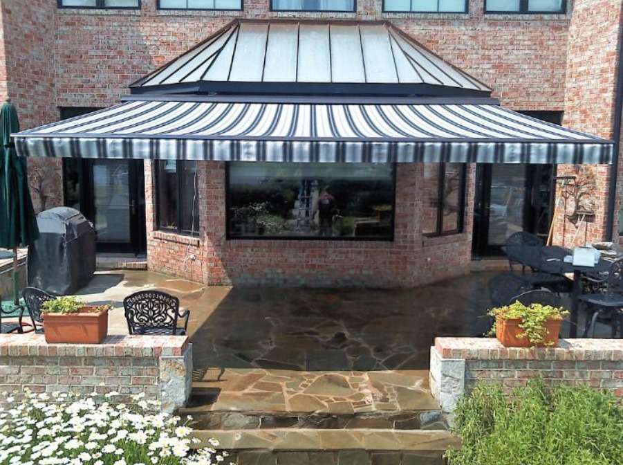 carroll architectural shade patio awnings family time