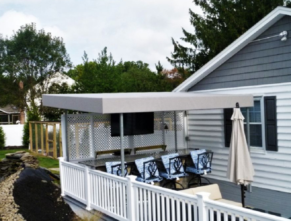 carroll architectural shade types of awnings to cover your deck