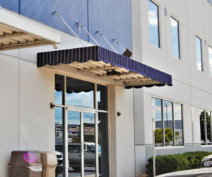 carroll architectural shade flat metal canopies in Dale City