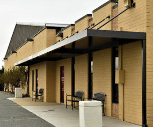 carroll architectural shade flat metal canopies in Ocean City