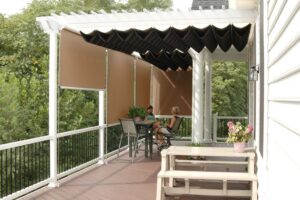 carroll architectural shade motorized pergolas in Easton