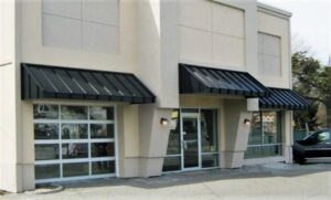 carroll architectural shade standing seam awnings in Reston
