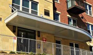 carroll architectural shade metal awnings in Baltimore