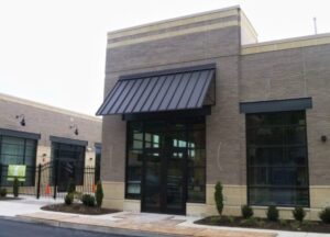 carroll architectural shade standing seam awnings in Cumberland