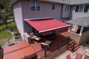 carroll architectural shade retractable deck awnings carroll architectural shade retractable deck awnings