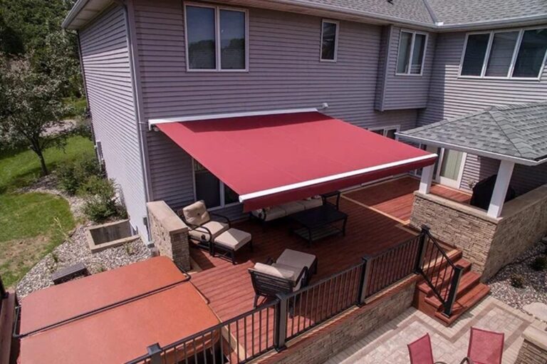 Why Retractable Deck Awnings Offer Unbeatable Comfort