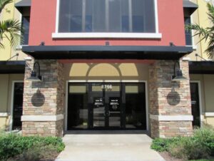 carroll architectural shade flat metal canopies in Virginia