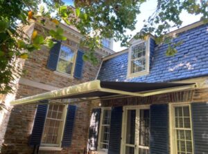carroll architectural shade retractable awnings in virginia